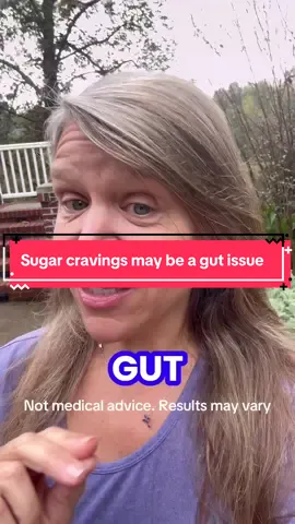 Sugar cravings may be a gut issue #sugarcravings #cravings #guthealthtips #guthealthmatters #guthealth 