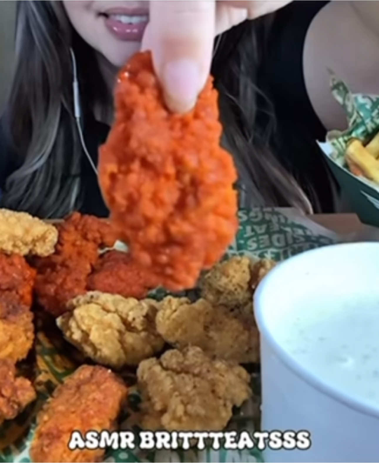Wingstop Wings With Fries Mukbang @Wingstop #mukbang #asmr #mukbangasmr #mukbangvideo #asmrvideo #mukbangeatingshow #wingstop #fastfood #fyp #fypシ゚viral #asmrbrittteatsss 
