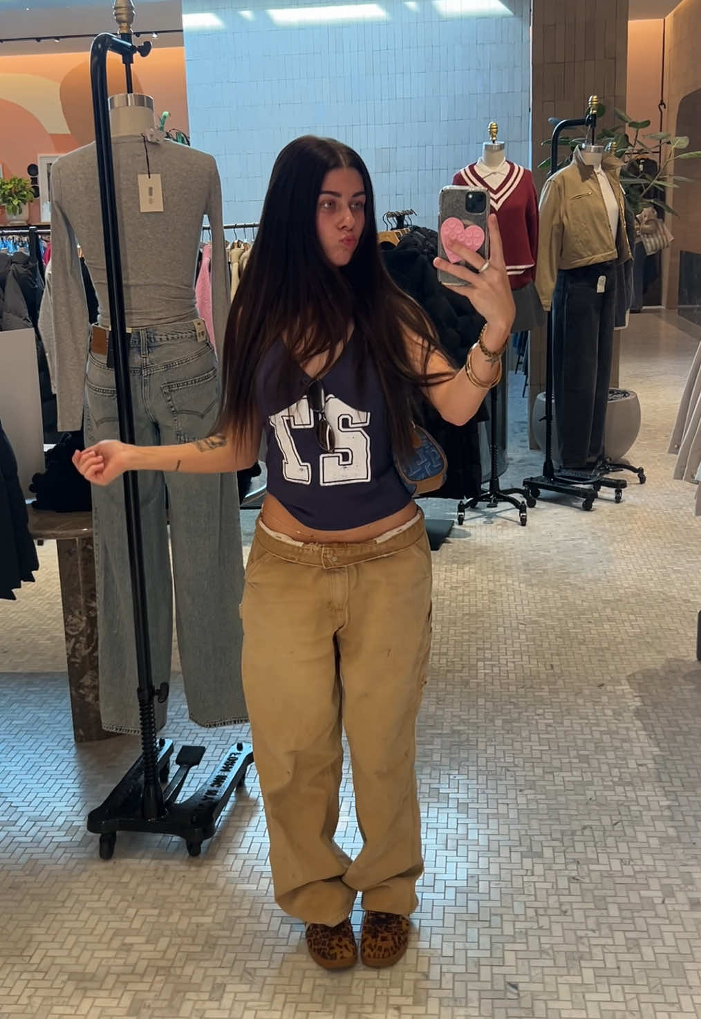 today’s fit she’s calm but cute  #fyp #aritzia 