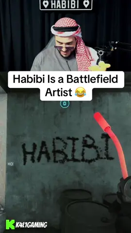 Habibi is doing some art on battlefield 6 since he can’t play for shit 😂😂 #streamer #gaming #videogames #batlefiled6 #kick 