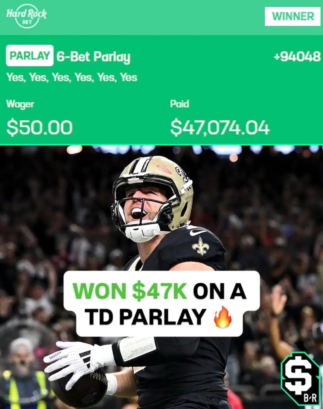 thehakazi/X @Hard Rock Bet  #fyp #nfl #parlay #touchdown #sportsbetting