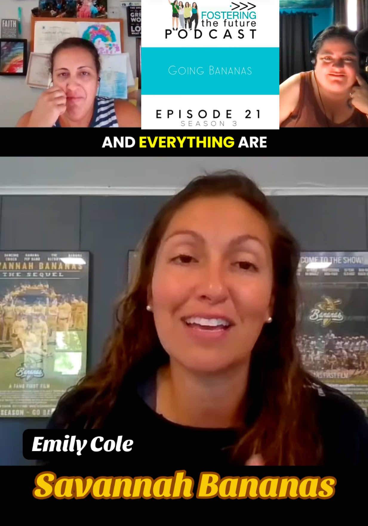 Emily Cole shares about the structure of the Savannah Bananas baseball team which supports the Bananas foster program. This is interesting because since our interview they have expanded to more teams. We are so excited about the growth that the Savannah Bananas have had and thankful that it is run by such an incredible family that gives back to their community. #savannahbananas #bananaball #baseball #fostercare #fosterfamilies 