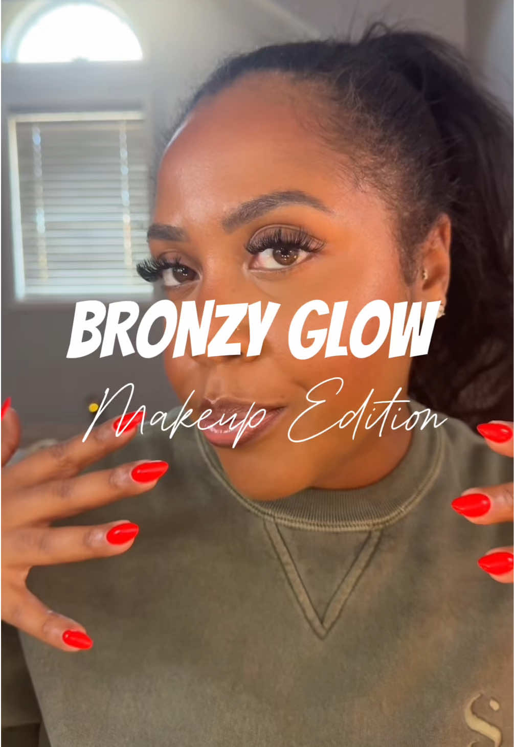 Beginner Friendly Bronzy look - great for everyday with or without foundation @Sabrinaaa🎈 babes let me know if this is what you were looking for!  #beginner #makeuptutorial #makeup #makeupforbeginners #blackgirlmagic 