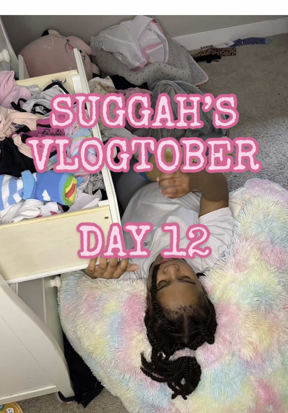 Suggah’s Vlogtober Day 12: finally cleaning Nianna’s room #vlogtober #suggahsvlogtober #suggahna #CleanTok #specialneeds #specialneedsmom 