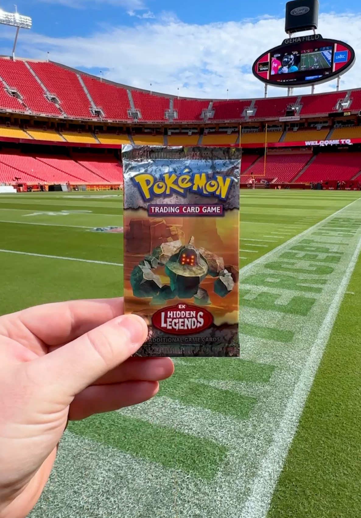 Looking to put the Vise Grip on the home team thanks to this awesome pack from @Good Luck Pokémart #DetroitLions #pokemon #pokemoncards #pokemontcg 