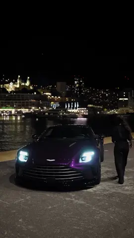 Night rider. Vantage. Video by Aston Martin Monaco. #AstonMartinLive #Vantage #THRILLDRIVEN
