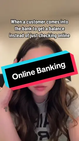 When a bank customer comes in just check to check their balance 🫠🫠🫠  #iworkatthebank #bankteller #banker #financialteller #fypシ 