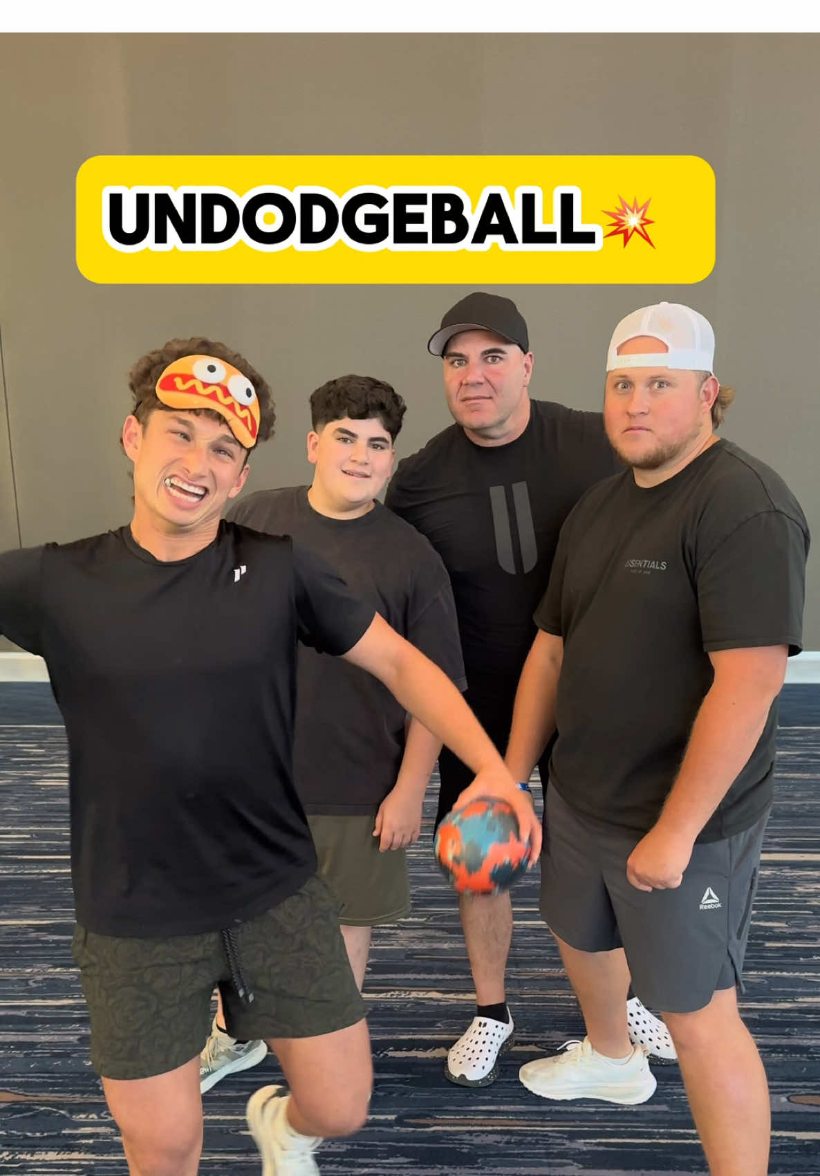 UNDODGEBALL GAME😂 BOOM 💥 #sports #game #funny #dodgeball #football @A.J. & Big Justice @JakeAjemian30 