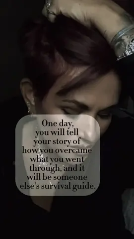Tell your story, you never know who’s listening and needs to know they can overcome whatever they’re facing. #positivemindset #lifelesson #motivation #CapCut 