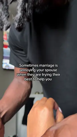 I just wanna wear my watch 🥹 #LeronandB #husbandandwife #couplescomedy #blacklove #marriagehumor 