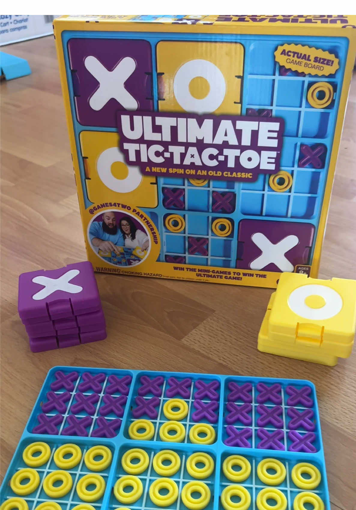@Relatable is bringing us this ultimate tic-tac-toe game for family game night #Tictactoe #FamilyGameNight #Games #BoardGames #TikTokShopBlackFriday 