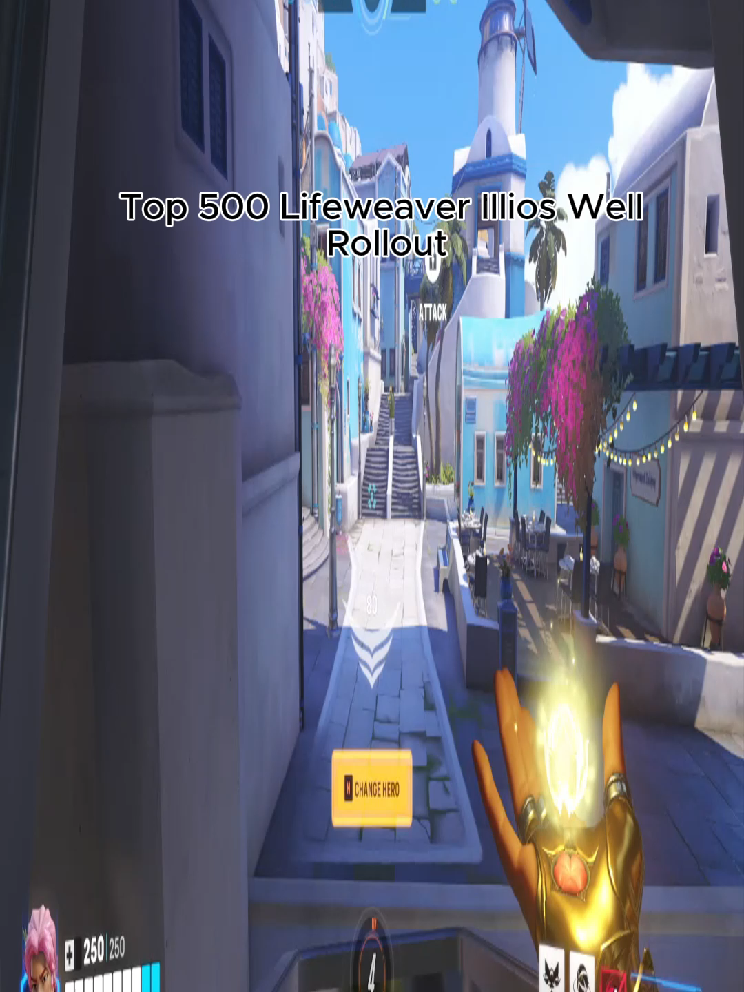 Lifeweaver illios well rollout top 500 100% winrate #overwatch #overwatchtiktok #overwatch2 #gaming #lifeweaver #lifeweavermain #lifeweaverow2