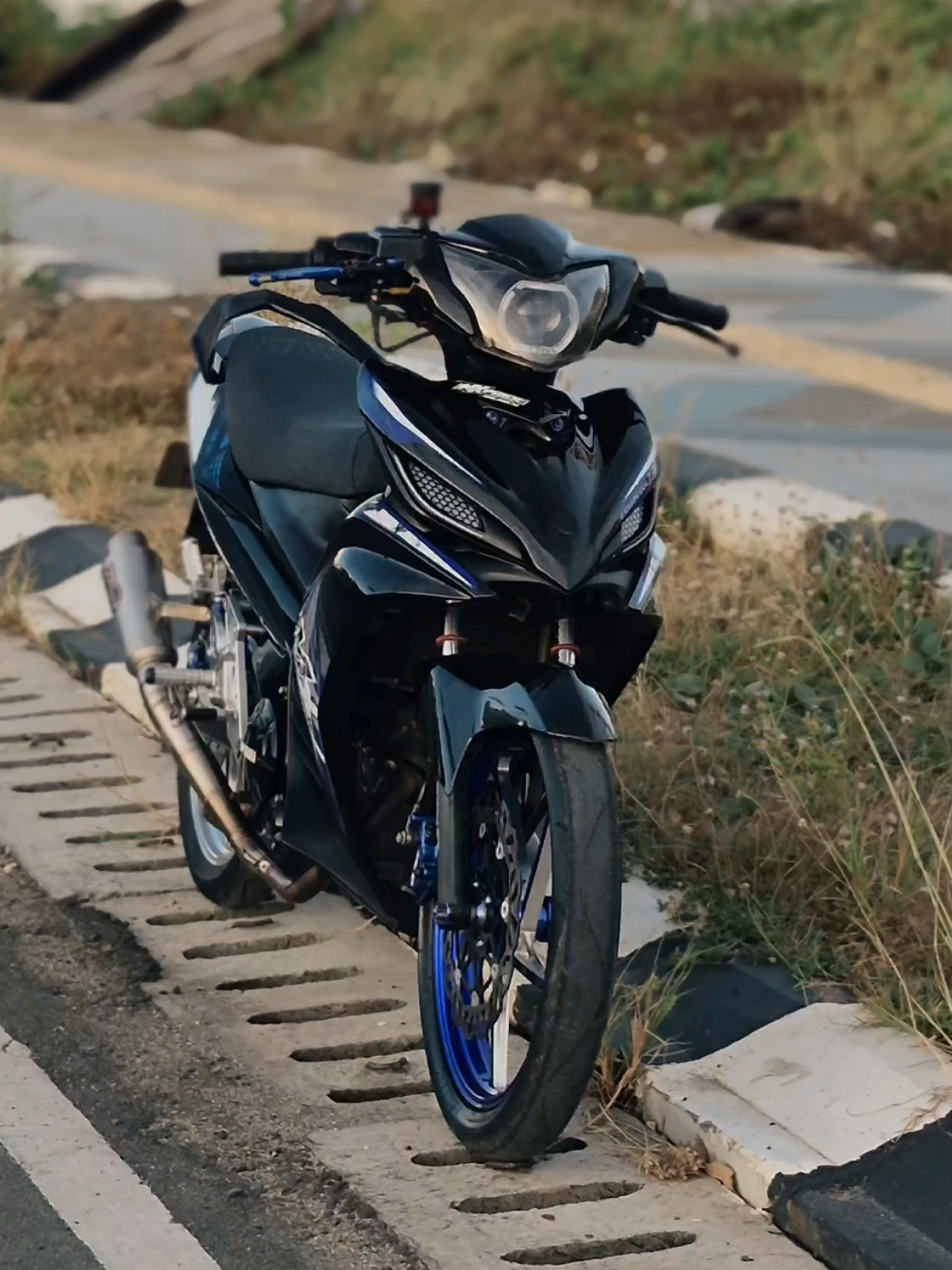 kapan ni nyore bareng mx aamon  #mxaamon #mxnew #mxpridesulawesi #mxfunclubmakassar #biru 