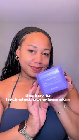 the key to hydrated pore-less skin is Mediheal’s PDRN lifting pads! you can purchase on Amazon. @MEDIHEAL Global  #mediheal #koreanskincare #medihealpurplepad 