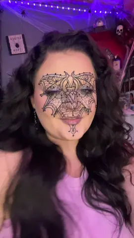 I love freakin bats & Halloween 🦇💜✨ #frickinbats #halloweenglam #sayoween #batmakeup 