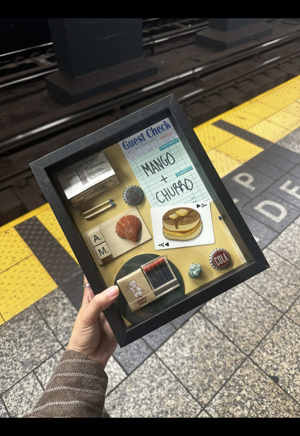 I went to @artishousenyc1 to celebrate my friends birthday! We made the cutest matchbook shadowboxes. To book a session check out their website :)  • #nycspots #nycactivities #nycbirthdayideas #nyccontentcreator 