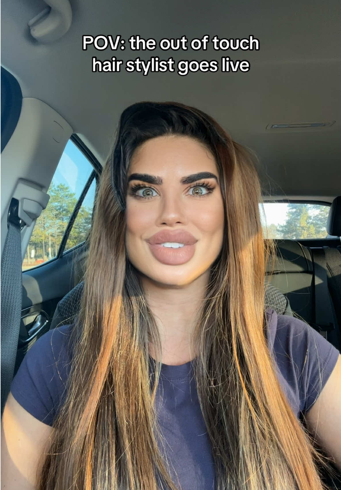 My work speaks for itself babes 💅🏼 #pov #outoftouch #hairstylist 