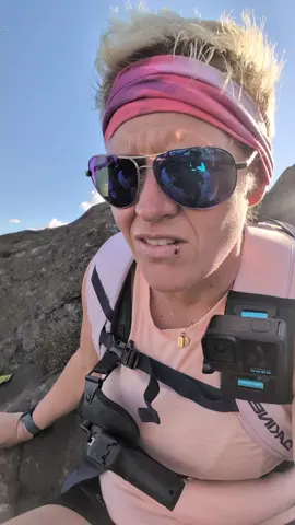 Hiking with kids who constantly try to encourage you to 