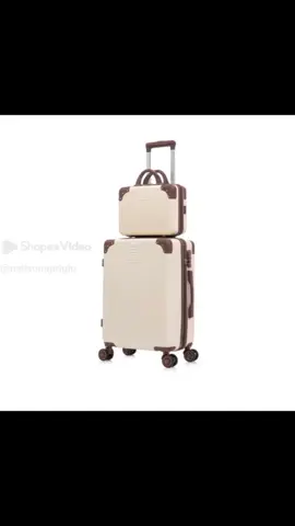 Kit viagem modelo 2023 com mala de bordo e frasqueira — leve, prática e com rodinhas 360°! #Viagem #MalaDeBordo Link:👇 https://s.shopee.com.br/6KvkmTZEk7