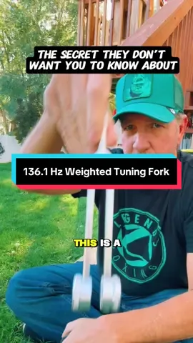 ❓Have you ever felt like your body is out of sync with your mind — like you’re moving, but not aligned? The 136.1 Hz weighted tuning fork vibrates at the Earth’s OM frequency — the same tone sound healers and yogis use to ground the body and calm the nervous system. When you use it, you’re not just hearing sound… you’re feeling resonance. It helps you breathe deeper, release tension, and reconnect with your natural rhythm. Once you’ve experienced that level of calm, silence will never feel the same again. 🌍 Tap to experience the frequency of balance. #SoundHealing #VibrationTherapy #EnergyBalance #HealingFrequencies #LookDeeperStayCurious