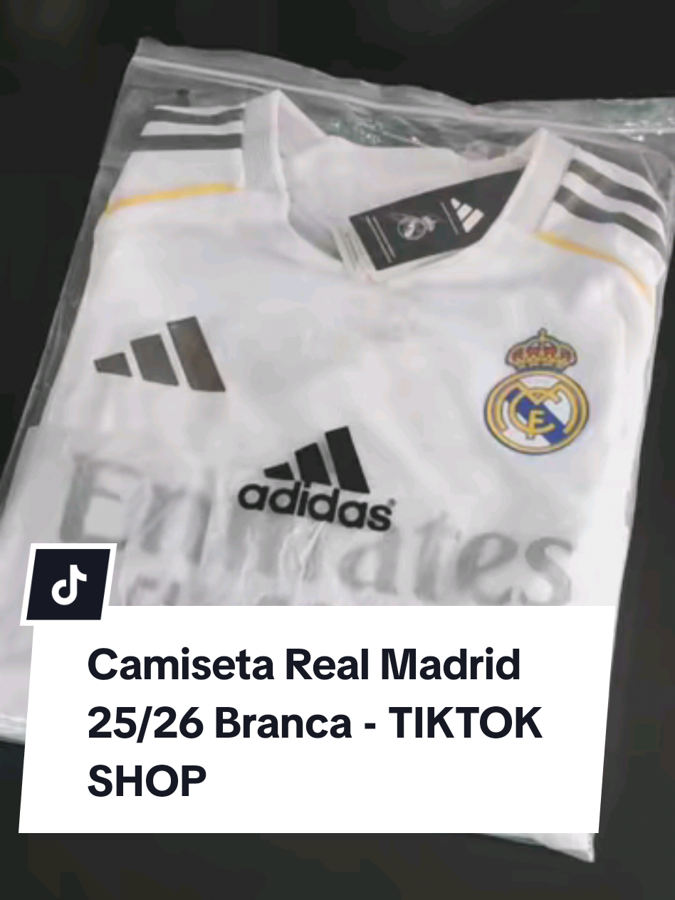 PROMOÇÃO EXCLUSIVA - Camisa Tailandesa 1.1 ((Real Madrid 25/26 Versão Jogador)) Vários tamanhos e com Frete Grátis p/ várias regiões. Compre pelo carrinho laranja!