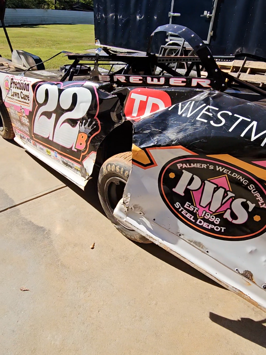 some weeks, you are the bug #dirttrackracing #dixiespeedway #dirtracing 