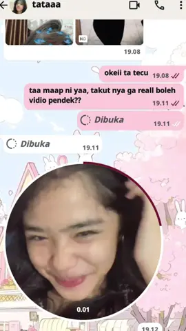 yang di tunggu” selama ini 😍#miminrorr 