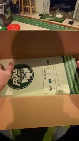 Unboxing this package in real time it’s Golf related very cool. Can’t wait to try this out. I’m gonna have to make a special trip. Al to set it up. It’s like pong golf. Very cool. Check it out. Get back to Tik Tok shop.  #ttsacl #getbacktogolf 