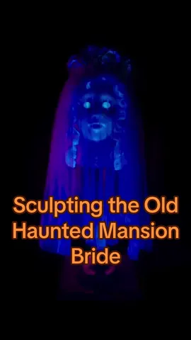 Replying to @✨🏳️‍⚧️Axure Ultima🏳️‍⚧️✨ The Haunted Mansion Bride is one of my absolute favorites, and she’s seen many different adaptations over the years - as part of a larger Haunted Mansion Bride replica project I’m doing, I replicated the head of the Mid 2000’s Disneyland Bride figure! This was how the figure looked before she was replaced by the Constance projection effect in 2006.  If you like The Haunted Mansion definitely make sure to stick around my page, I’m working on some Mansion-themed stuff that I can’t wait to reveal! After Halloween, though - much to do between now and then! #HauntedMansion #Disneyland #AtticBride #Sculpture #TimeLapse 