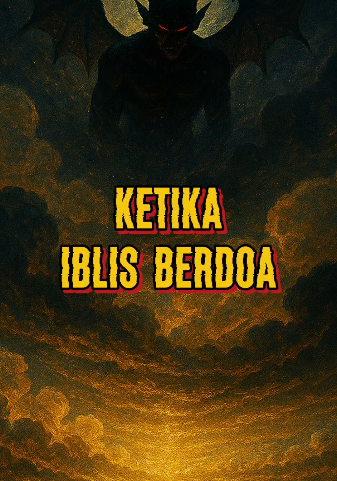 Kadang yang jatuh bukan berhenti percaya, cuma gak tahu cara balik. Mungkin doa bukan soal ampunan… tapi soal seberapa dalam kita masih berani nyebut nama-Nya. #ketikaiblisberdoa #asumsiliar #ceritafilosofis 