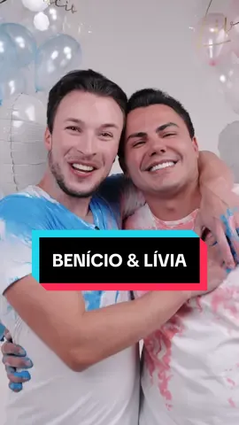 BENÍCIO & LÍVIA! Venham logo pros nossos braços, os papais querem viver pra vocês 💙🩷