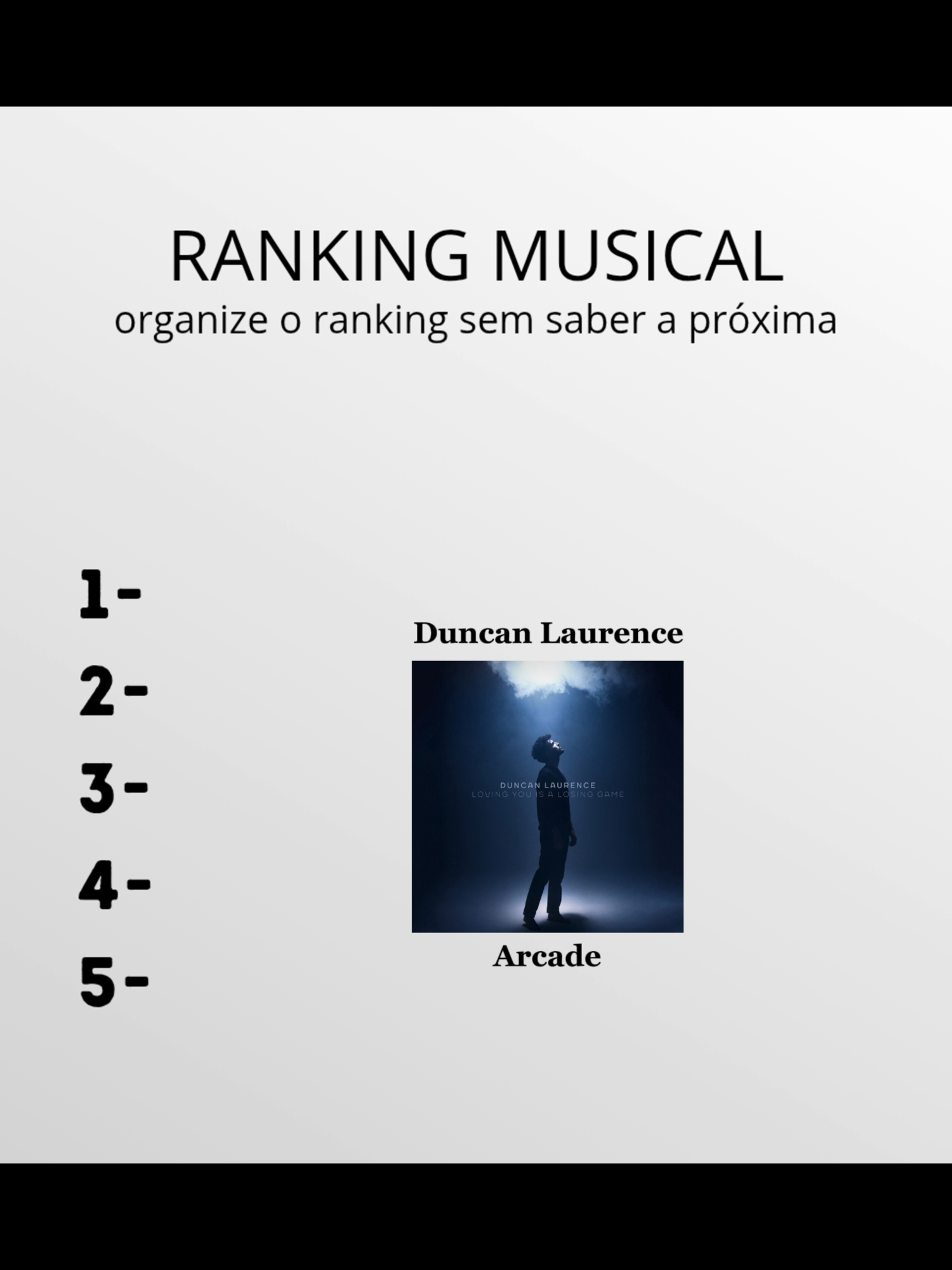 Ranking Musical 🎵 . . . #rankingmusical #rankingdemusica #musica #music #articmonkeys