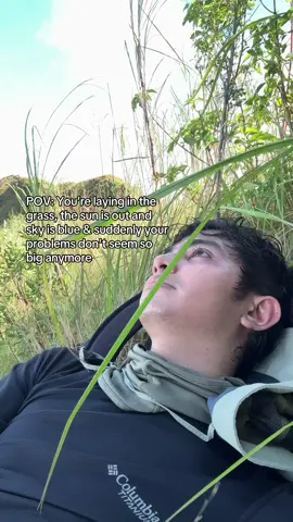 When was the last time you just laid down and appreciated the sky? #Hiking #greengrass #mabanban #mtbalingkilat 