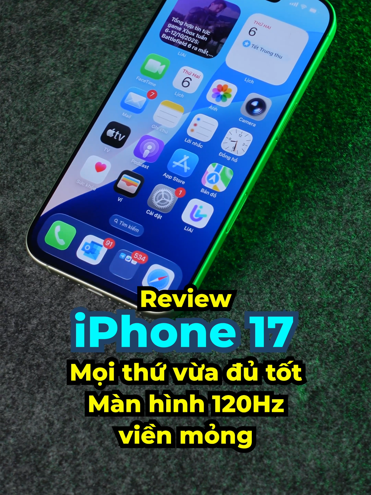 Review iPhone 17 #LearnOnTikTok #ThanhCongNghe