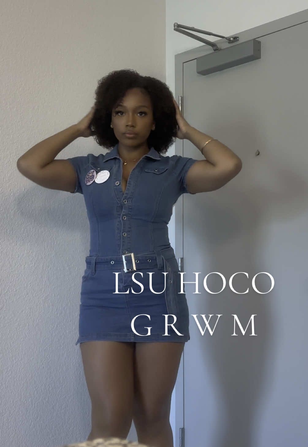 happy hoco everyone🐅 . . . . . . #lsu #lsuhomecoming #fyp #aesthetic #grwm 