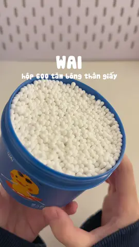mua nguyên hộp 600 bông dùng tới mùa quýt lun 👌🏻 #tambong #tambongchobe #wai #fyp #xuhuongtiktok 