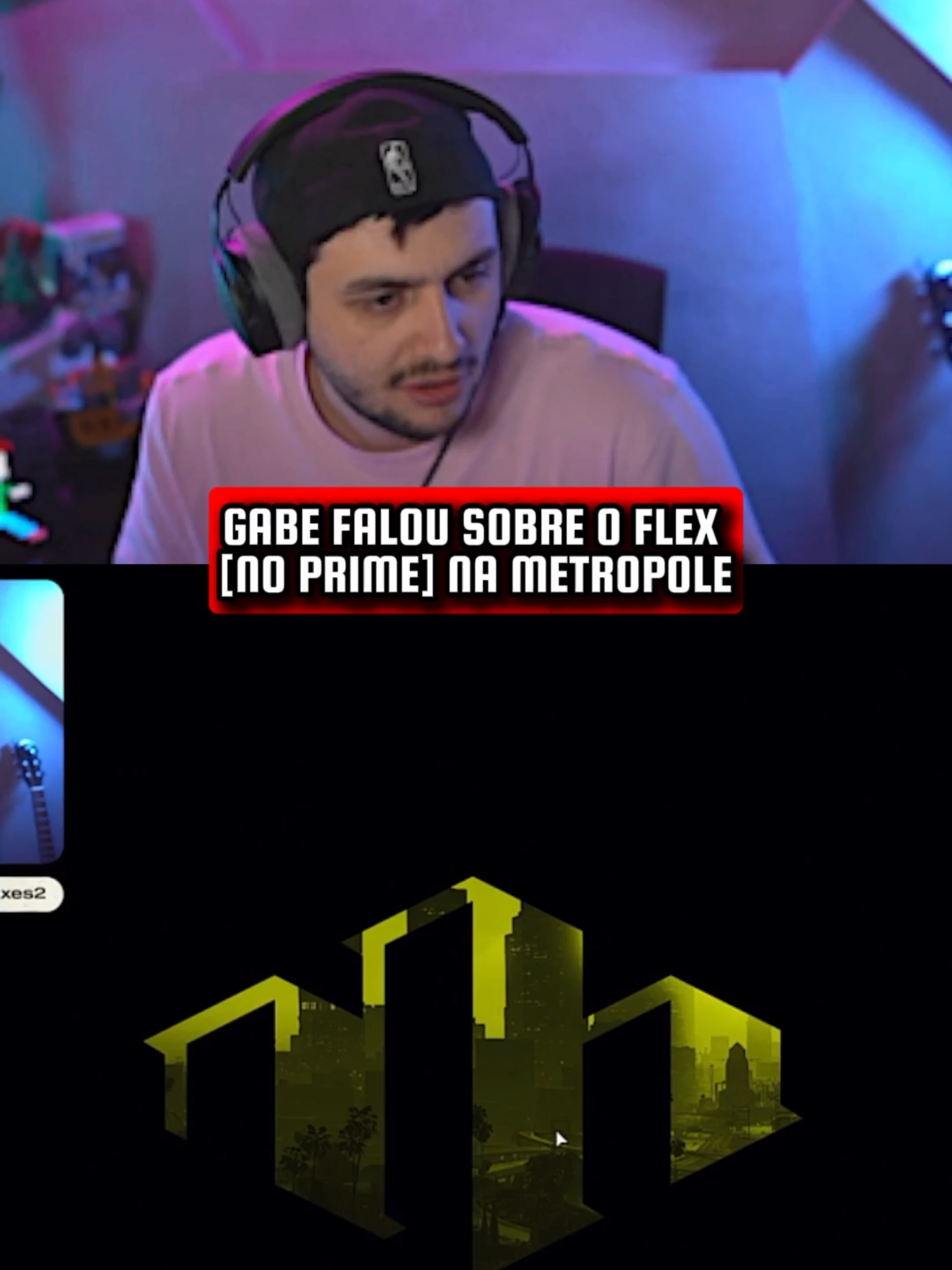 gabe falando do flex na metropole #gabe #gabepeixe #gta5 #gtarp #rp