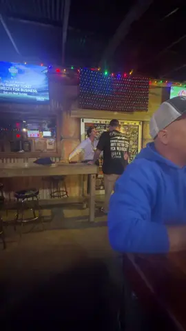 #americanphsyco #patrickbateman #fyp Edit : He is aware that he looks like Patrick Bateman . This is a dive bar on a Sunday not a Halloween party.(He just dresses like that.) We had a conversation before I took this video , He loves the attention . This was not posted with harmful intent.