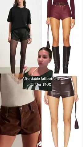 Affordable fall bottoms that you need !!!!! @Garage Clothing @Revolve @12TH TRIBE @Free People @prettylittlething @Because of Alice @abercrombie #affordablefashion #fallfashion #bottoms #microshorts #goingoutoutfit 