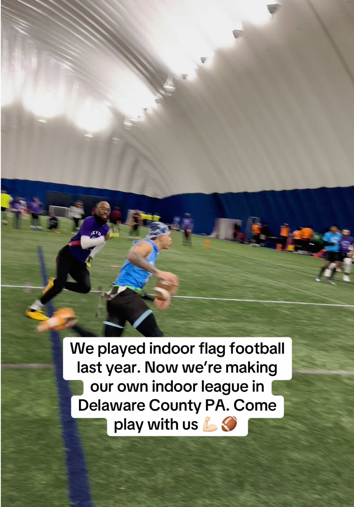 Ain’t it crazy how time flies. Always progressing. Always getting better #delco #flagfootball #usaflagfootball 