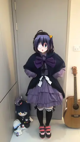Buổi sáng vui vẻ 💜 #fuzan_me_cosplay #cos #rikka #fyp