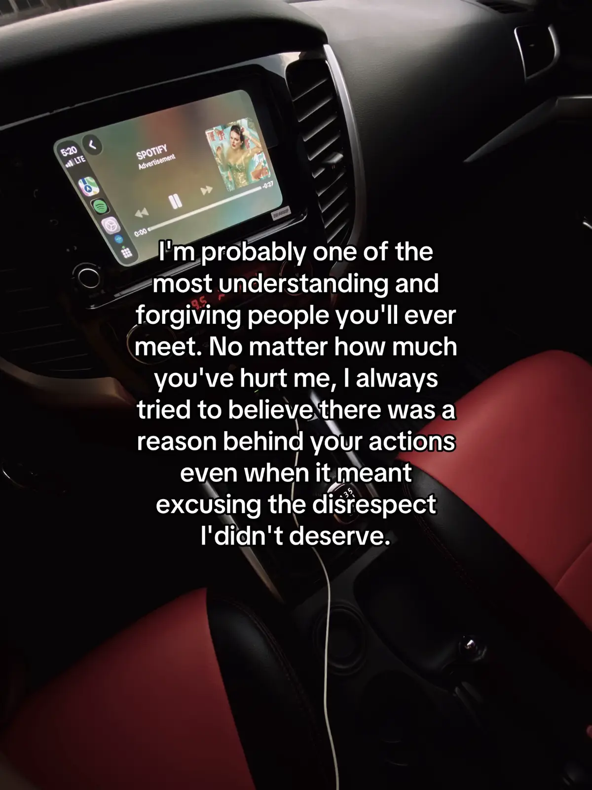I'm probably one of the most understanding and forgiving people you'll ever meet. No matter how much you've hurt me, I always tried to believe there was a reason behind your actions even when it meant excusing the disrespect l'didn't deserve. #fyp #fypシ #influencer #foryourpage #heartbroken 