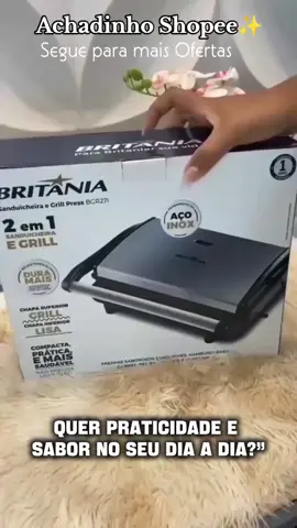 ✨Sanduicheira Elétrica Misteira Multifunções SAN400 Preto - Cadence 110v/220v por R$129,90 Valor promocional aproveite e garanta já a sua! 𝐂𝐨𝐦𝐩𝐫𝐞 𝐩𝐞𝐥𝐨 𝐥𝐢𝐧𝐤 𝐧𝐚 𝐁𝐢𝐨💥⬆️ IDdoproduto - ADU-PEM-QEQ