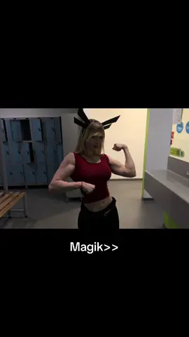 Full cosplay soon heh #magik #marvel #musclemommy #fyp #gym 