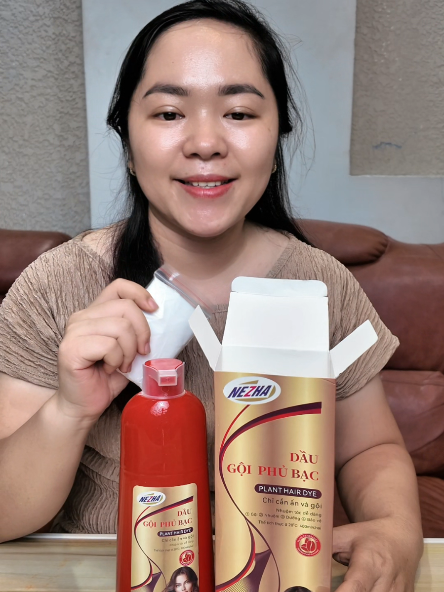 Dầu gội phủ bạc Nezha#daugoiphubac #daugoiphubacnezha #dungdanda7 