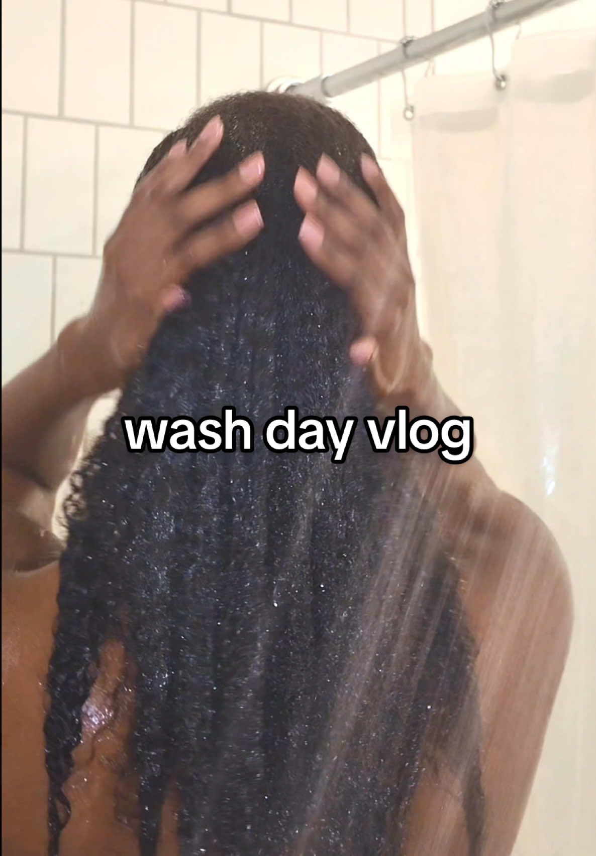 Let’s spend the evening doing hair 🫶🏾 hope yall enjoy!  PRODUCTS USED: @CÉCRED  -Detoxifying Shampoo -Reconstructing Treatment Mask -Deep conditioner  -Rake Comb @MyRevAir  -leave in conditioner    @Olaplex  -Bonding Oil No. 7 @K18 Hair  -HeatBounce heat protectant  Food from: @Papa Johns  #washdayvlog #blackgirlhairtok #blackgirlhair #naturalhairtiktok #blackgirlvlogs 