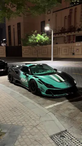 Mansory’s masterpiece                               #ferrarif8xx #mansory #carspotting #dubaicars 