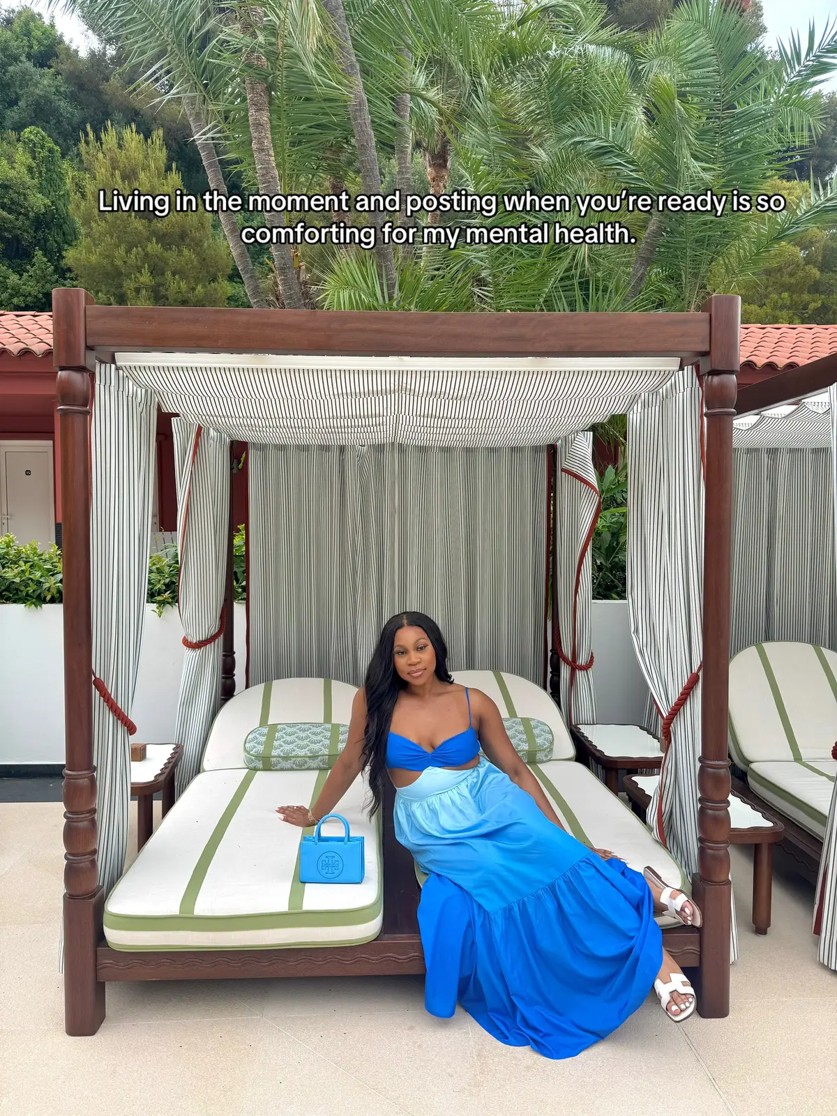 Living in the moment and posting when you’re ready is so comforting for my mental health.  Taking trips to tropical locations is comforting for my mental health. Living the life I deserve is comforting for my mental health. #MentalHealth #mentalhealthmatters #travelingtheworld #fyp 