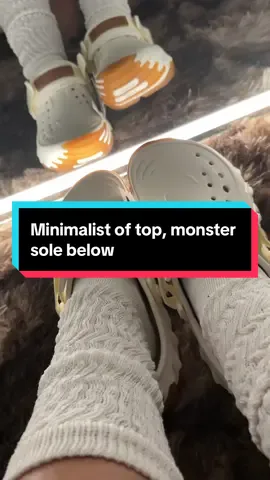 The crocs echo clogs are the new must have for minimalist fall fashion. Sleet, sculpted, and unbelievably comfy – the perfect balance of style and simplicity. ##minimaliststyle##neutralaesthetic##ootdfall##streetwearstyle##comfortmeetsstyle