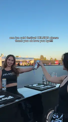 An ice cold @CelsiusOfficial is all we ask for 🪩